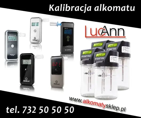 alkomat sygnały kalibracji