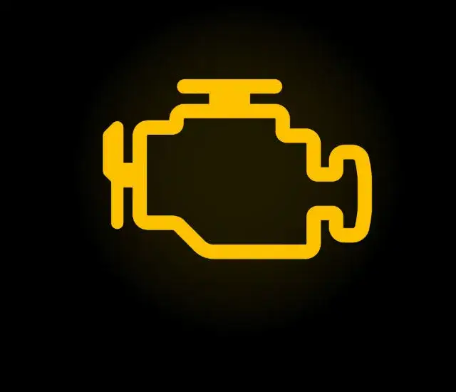 Car engine oil dilution / Overheated engine warning light