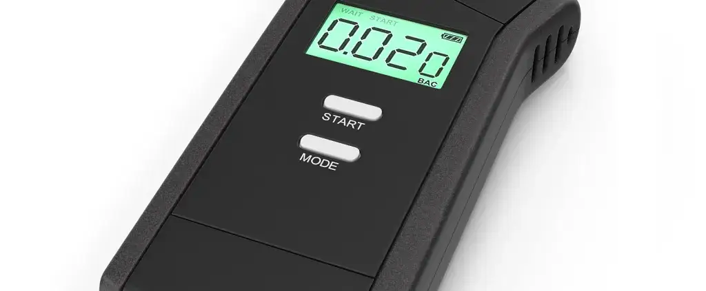 Schemat działania sensora elektrochemicznego alkomatu
