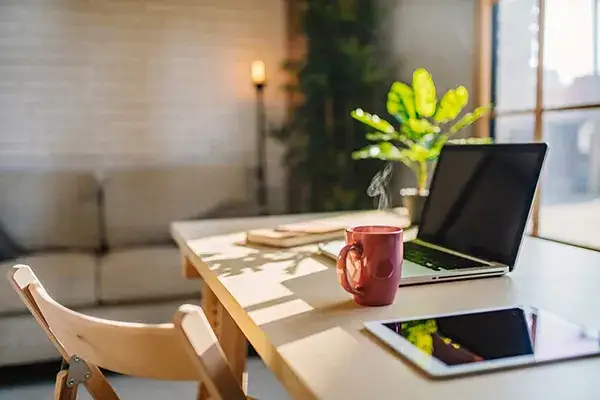 home office ergonomiczne biuro praca zdalna