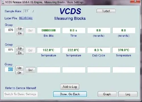 VCDS interfejs diagnostyczny DPF