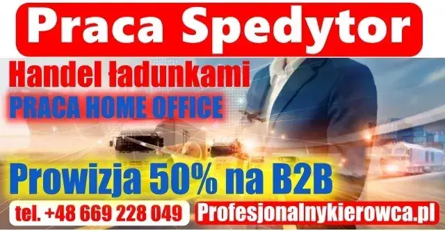 wykres zarobki spedytor home office prowizja