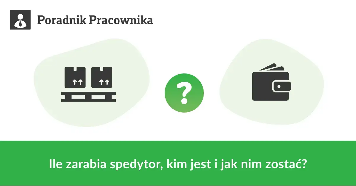 Czynniki wpływające na zarobki spedytora infografika